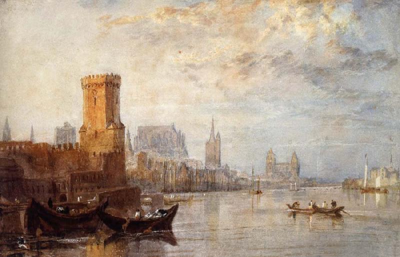 J.M.W. Turner View of Cologne on the Rhine